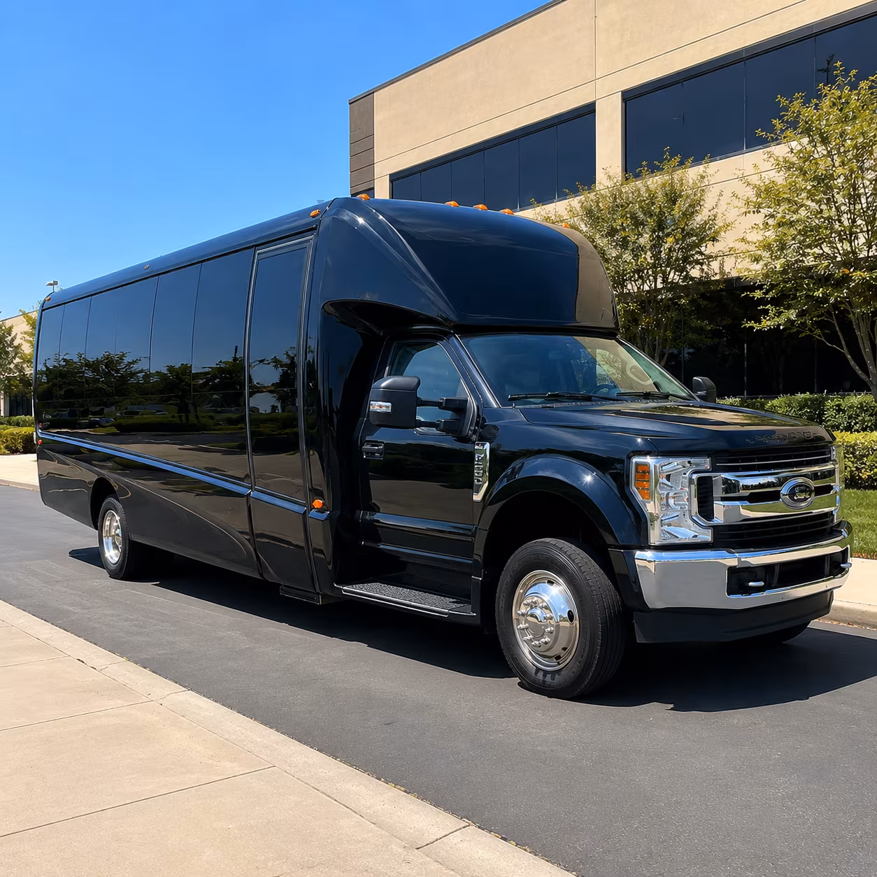 Plano Airport Shuttle & Transportation onboard seating