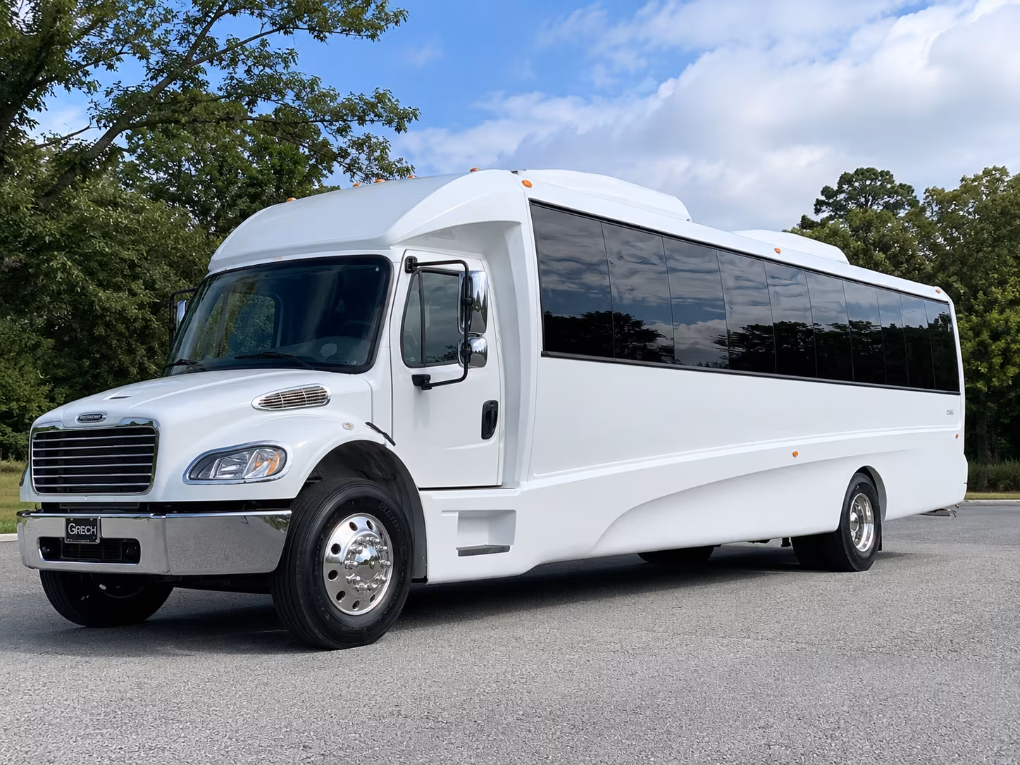 Plano Concert & Music Festival Transportation party bus exterior