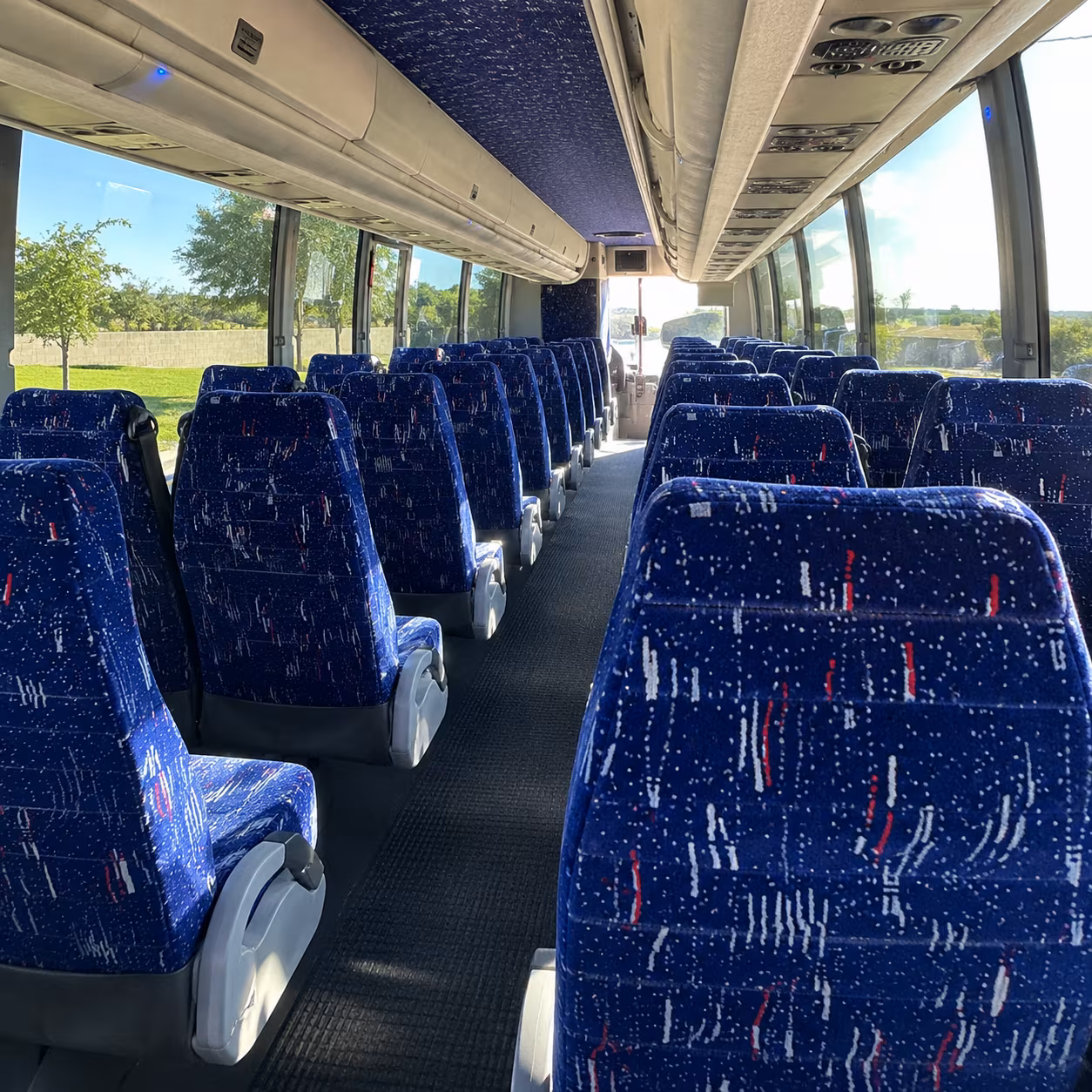 Plano Corporate Transportation onboard seating