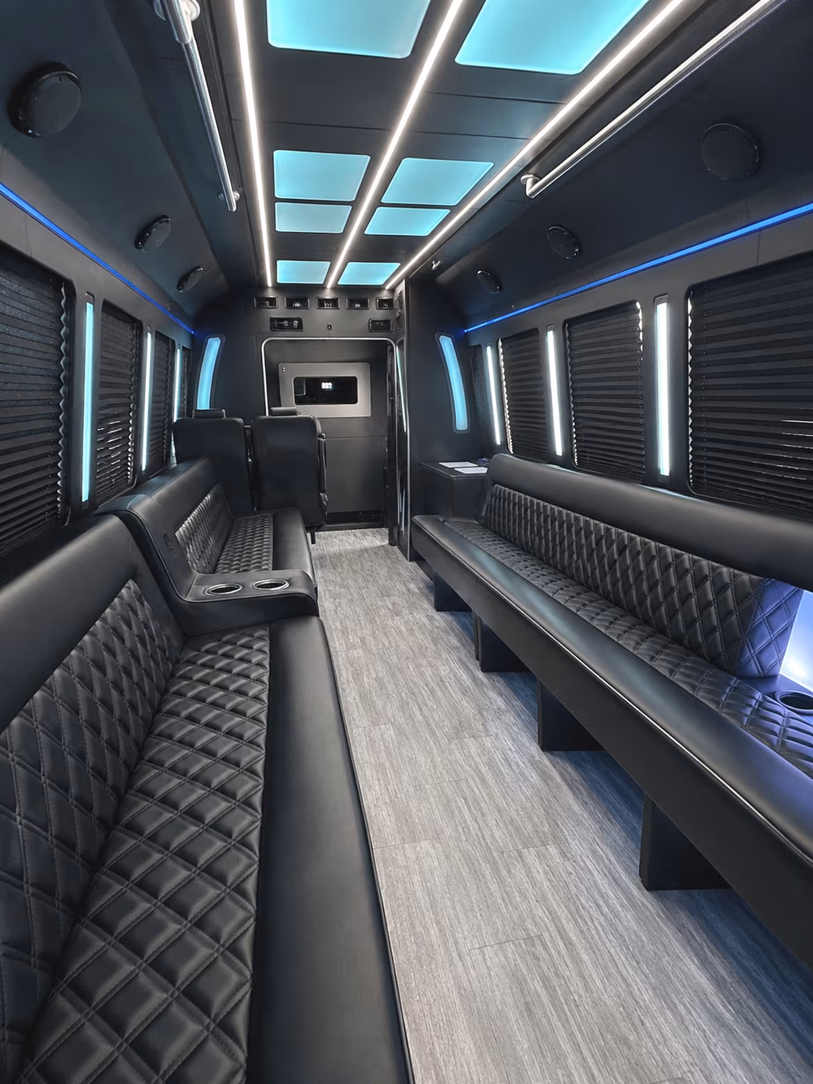 Plano Private Event Transportation onboard seating