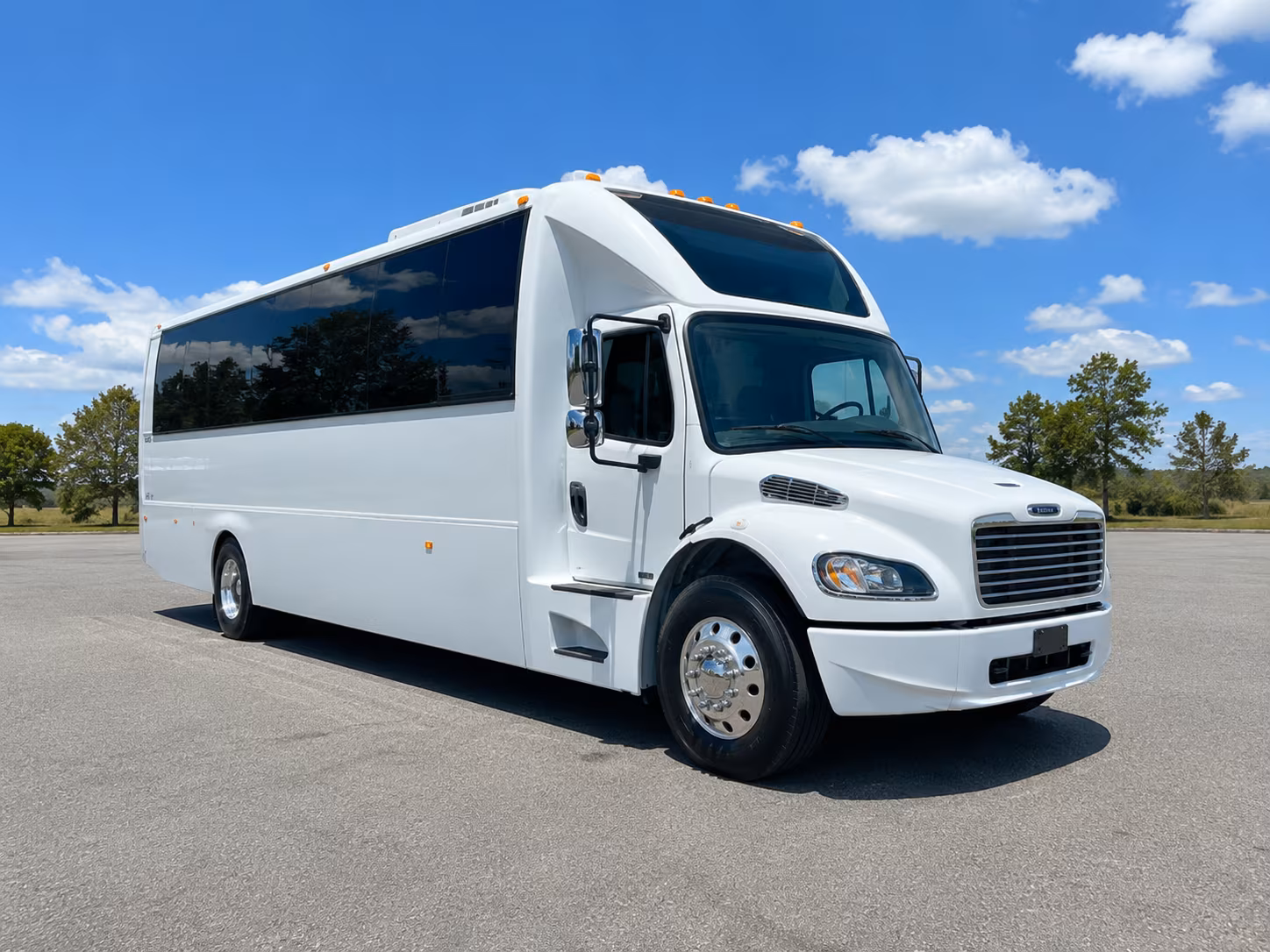 Plano Private Event Transportation party bus interior