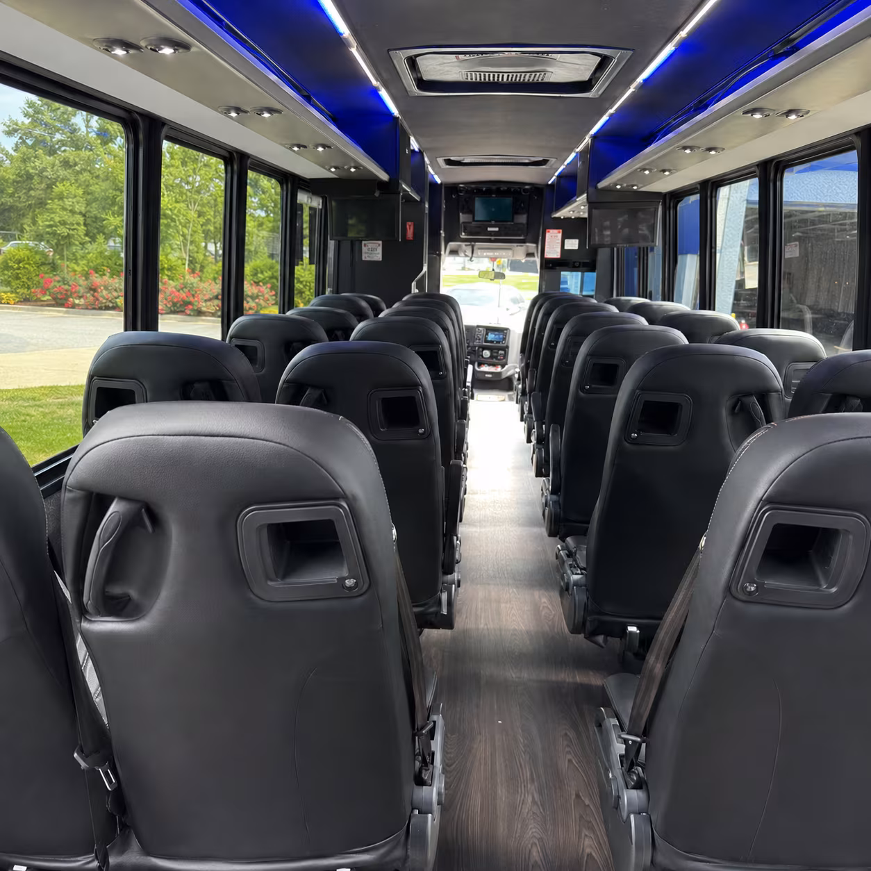 Plano School Event Transportation onboard seating