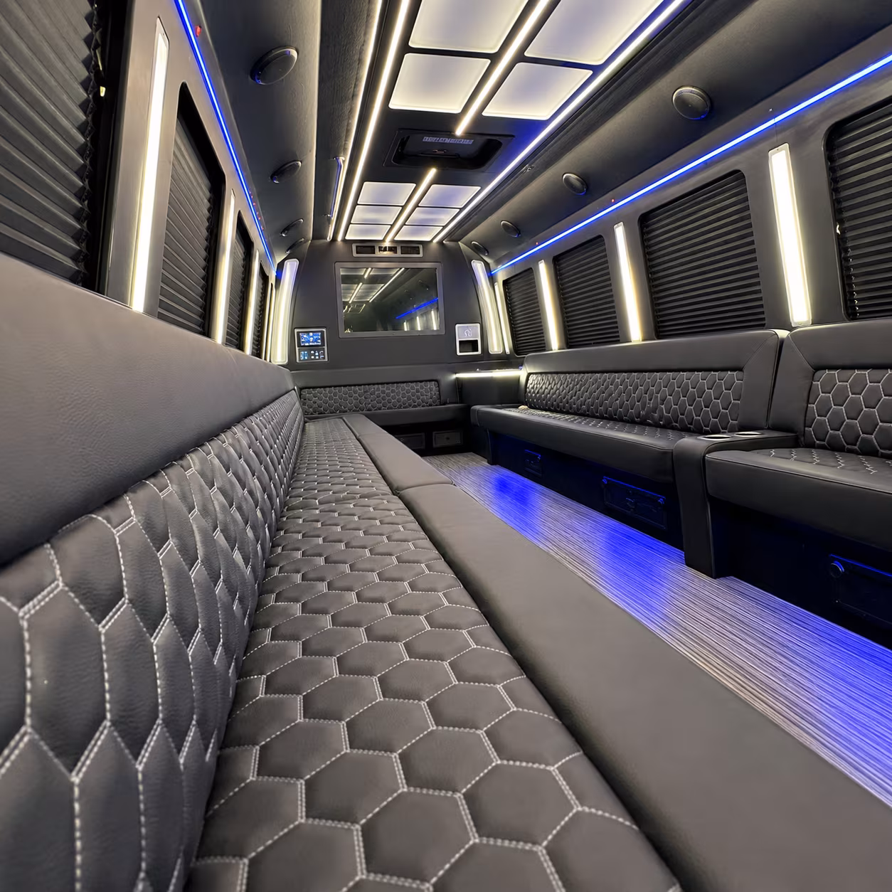 Plano Winery Tour & Pub Crawl Transportation party bus exterior