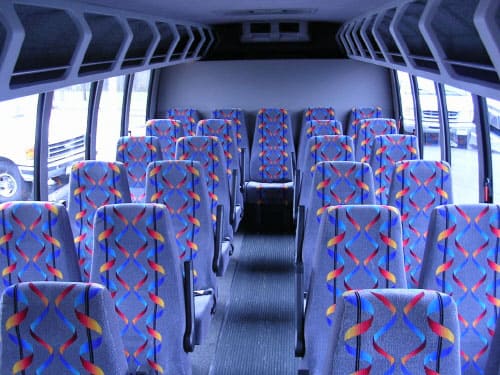 Waco 15-35 Passenger Minibuses Interior